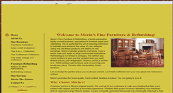 Desktop Screenshot of morinsfinefurniture.com